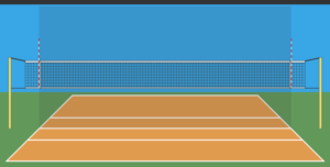 バレーボールネットのサイズは？