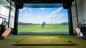 Indoor Golf Simulator Impact Screen