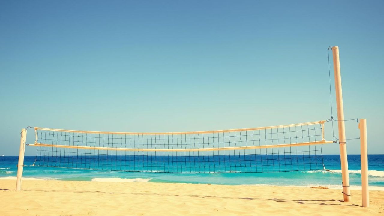 Standard Height Beach Volleyball Net