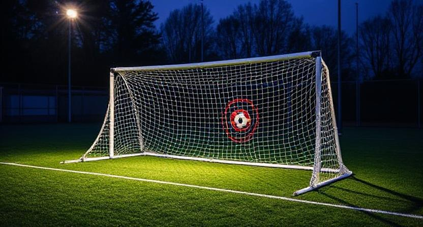 football training target net