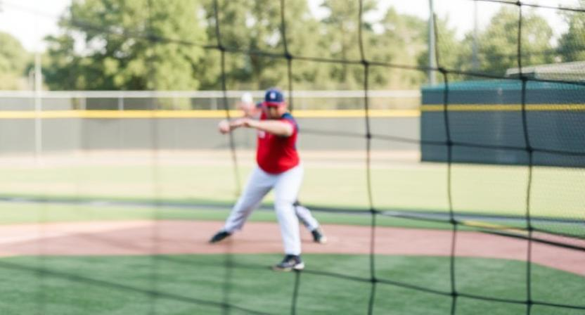 Practice with a Baseball Pitching Net