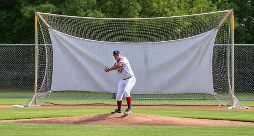 Cómo montar sus redes de lanzamiento de béisbol